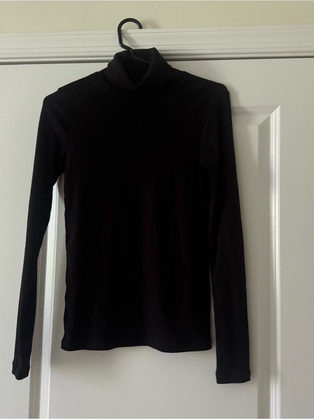 bp Black Ribbed Turtleneck Sweater